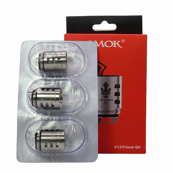 SMOK TFV12 Prince Replacement Coils (Pack of 3) – Mesh / T10 / X6 / Q4 | Genuine Coils India
