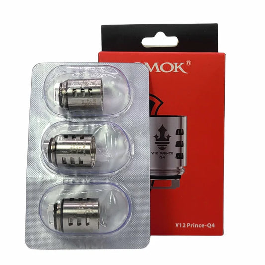 SMOK TFV12 Prince Replacement Coils (Pack of 3) – Mesh / T10 / X6 / Q4 | Genuine Coils India