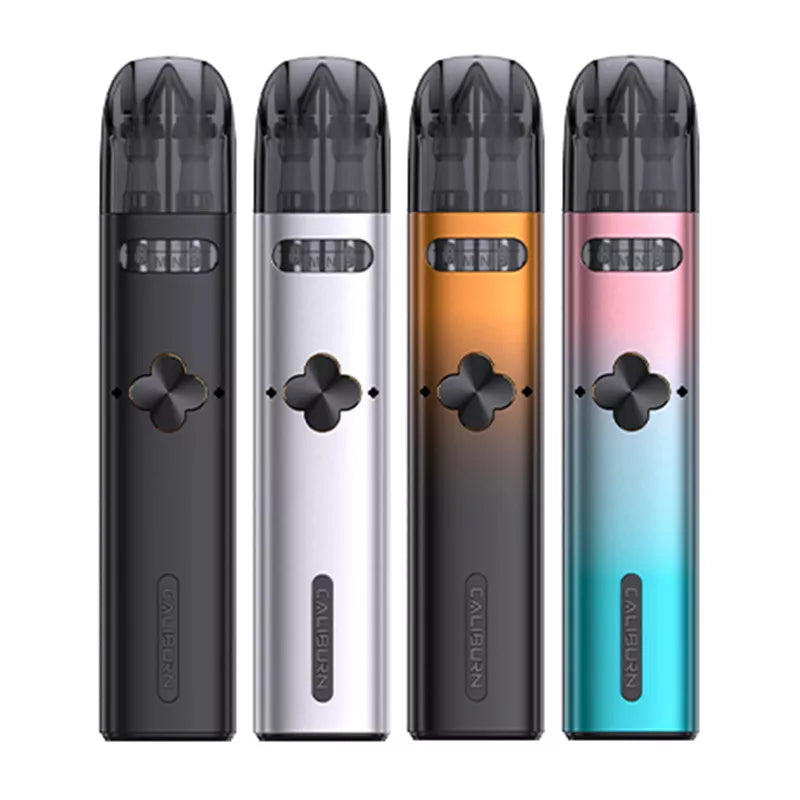 “Uwell Caliburn Explorer Pod Kit Colours – Dual Flavour 32W Vape Device”
