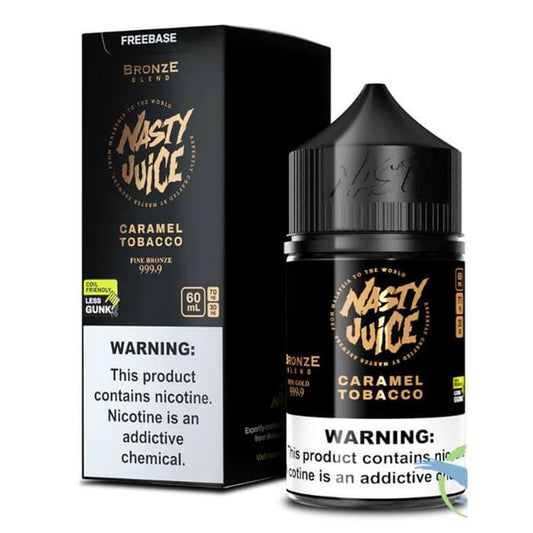Nasty Bronze Blend 60ML vape juice 3MG bottle front view