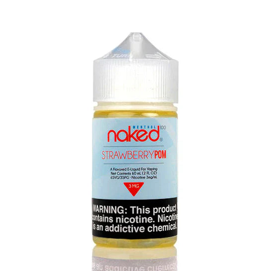 Naked 100 Strawberry Pom 60ml vape juice India