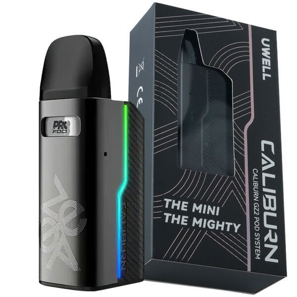 “Uwell Caliburn GZ2 Pod Kit with Box – Nic Salt Compatible MTL Vape in India”