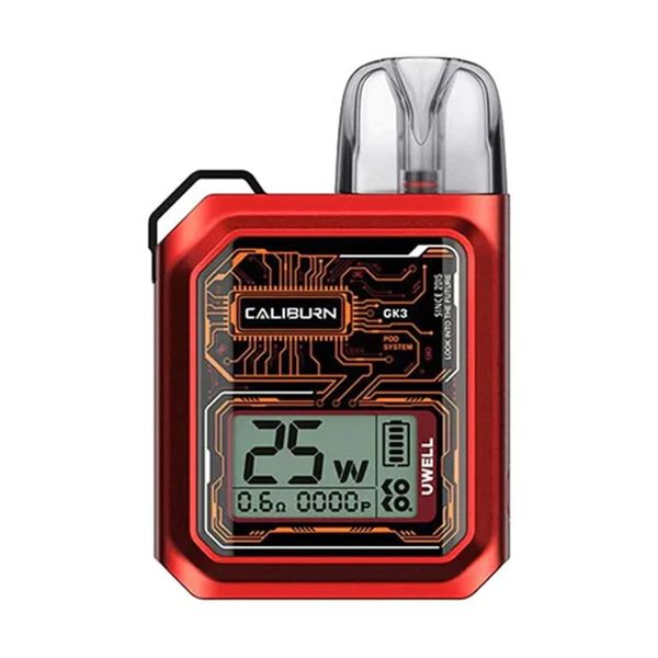 “Uwell Caliburn GK3 Pod System – 25W Compact MTL Vape Device”