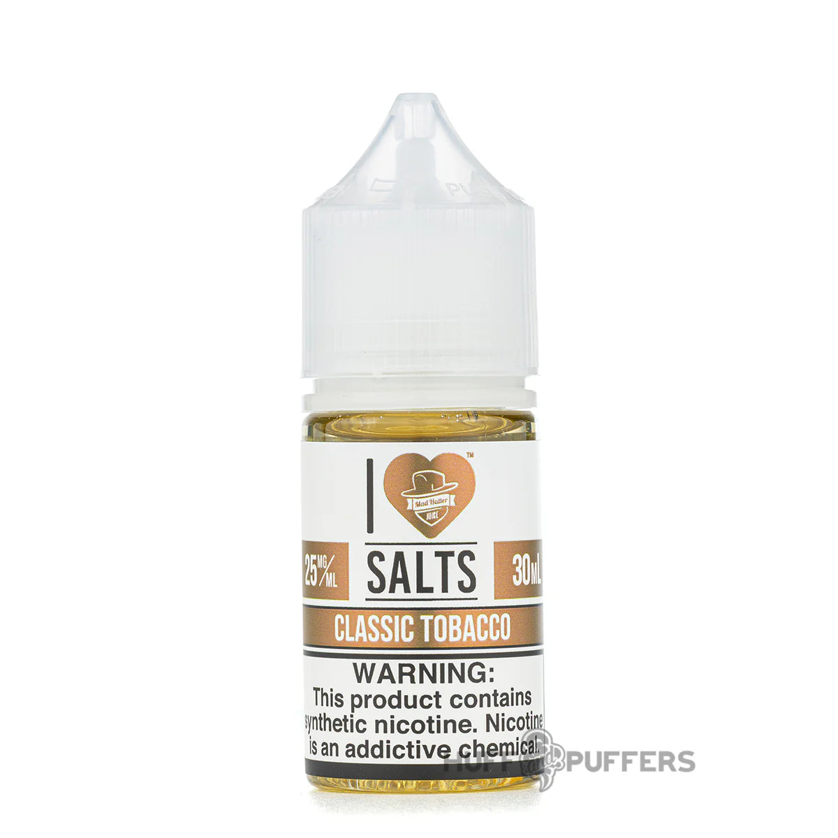 I Love Salts Classic Tobacco Nic Salt 30ml – Pure, smooth tobacco flavour in 25mg & 50mg. Top pick for ex-smokers. Order now!