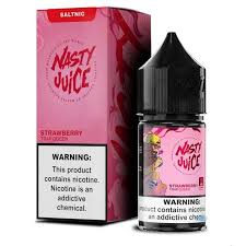 Nasty Trap Queen 30ml nic salt with box packaging – Premium strawberry vape juice in India