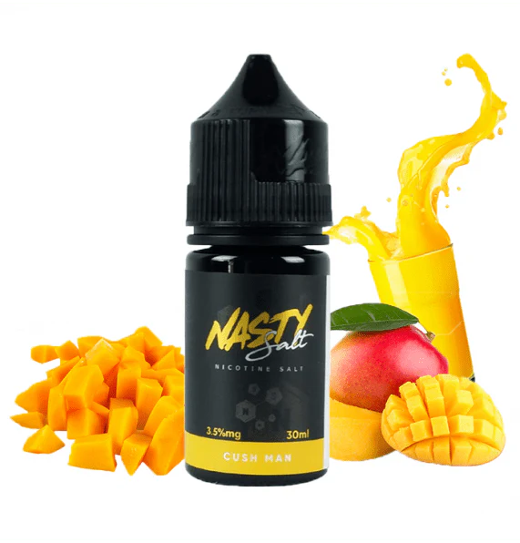 Nasty Juice Cushman Mango Nic Salt 30ml bottle – mango flavour e-liquid for pod vapes