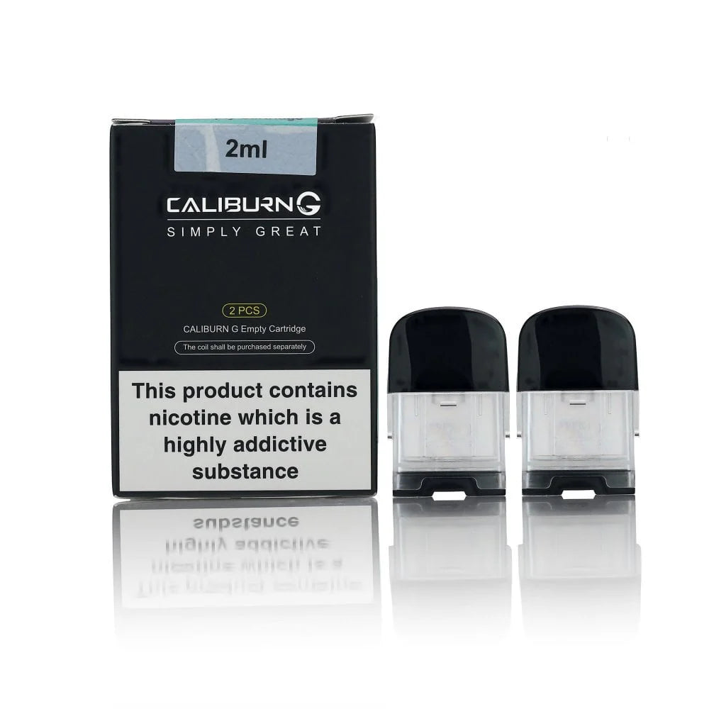 Uwell Caliburn G replacement pods pack of 2 front view