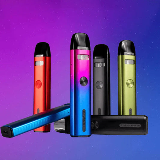 "UWELL Caliburn G2 Pod Kit available in multiple colors for MTL and RDL vaping in India"