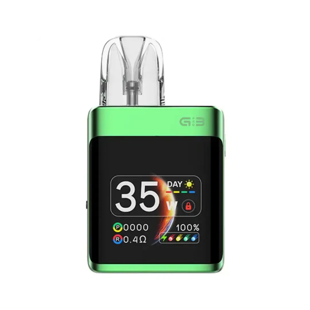 "Uwell Caliburn G3 Pro KOKO 25W Pod System compact front view vape device for MTL and RDL"