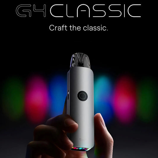 Caliburn G4 Classic 35W vape device close up